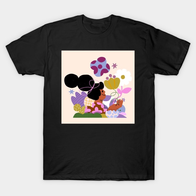 The Flower Lover T-Shirt by Switch-Case